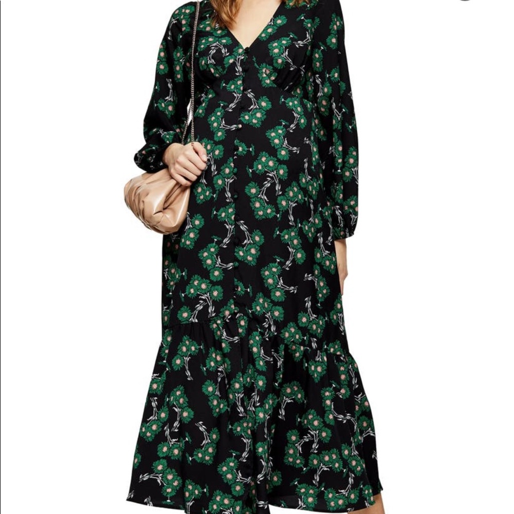 Topshop maternity dress